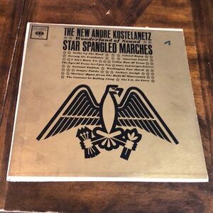 LP Vinyl record the new Andre kostelanetz star spangled marches